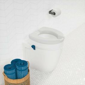 Aquatec Pure Cala Raised Toilet Seat