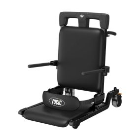 VOCIC AX35 Pro electric transfer chair lift with upholstered seat