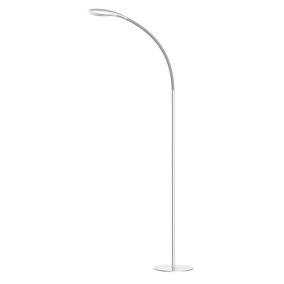 High Vision Floor Reading Lamp - Silver