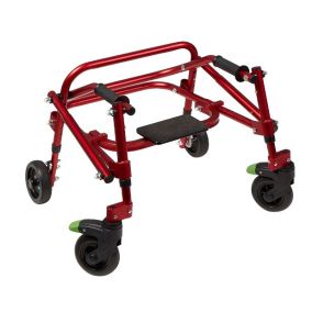 Klip 4 Wheeled Posterior Walker with Seat Size 1